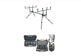 Rod-pod baracuda pentru 4 lansete si Avertizori TLI21 cu swingeri cu led, EAST SHARK