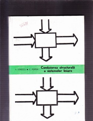 CONDUCEREA STRUCTUALA A SISTEMELOR LINIARE foto