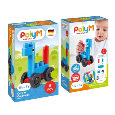 PolyM - Masini si creaturi (8 piese) foto