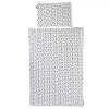 Husa Pilota si Fata de Perna Childhome Jerse Leopard 100x140 cm Bumbac