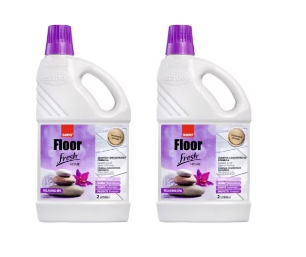 Pachet 2 X Detergent pentru pardoseala Sano Floor Fresh Home Spa, 2L