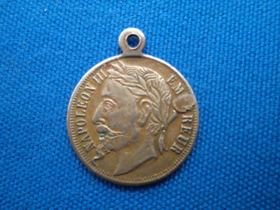 JETON NAPOLEON III FF RAR foto