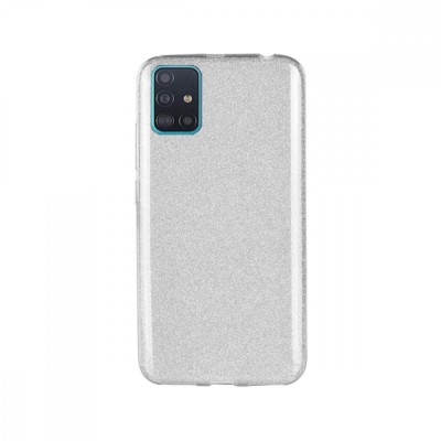 Husa SAMSUNG Galaxy A51 - Forcell Shining (Argintiu) foto
