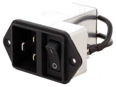 Conector alimentare AC 16A 250V IEC 60320 foto