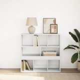 VidaXL Bibliotecă/Separator cameră, alb, 100x33x94,5 cm