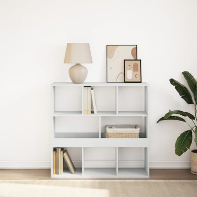 Bibliotecă/Separator cameră, alb, 100x33x94,5 cm foto