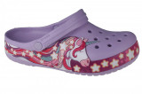 Papuci flip-flop Crocs Fun Lab Unicorn Band Clog 206270-530 violet, 19.5