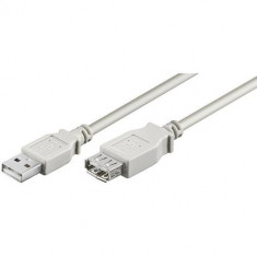 Cablu de conectare, LogiLink, USB 2.0A/USB 2.0B, 3m, Alb
