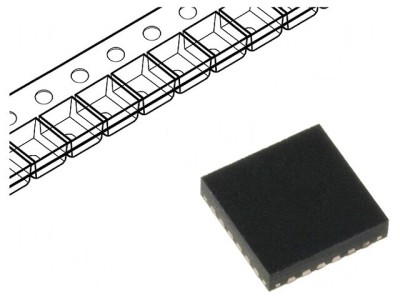Microcontroler VQFN24 JTAG 1kB SRAM 4kB FLASH foto