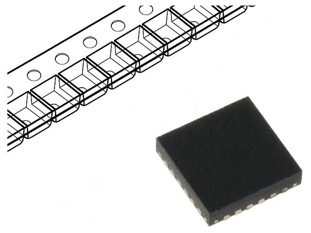 Microcontroler VQFN24 JTAG 1kB SRAM 4kB FLASH