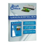 Folie laminare A4 ProfiOffice, 80 microni, top cu 100 coli