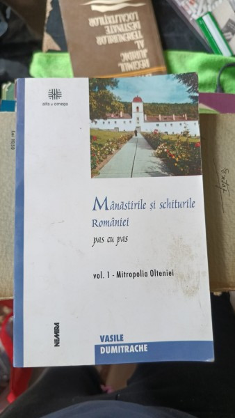 MANASTIRILE SI SCHITURILE ROMANIEI PAS CU PAS - V. DUMITRACHE