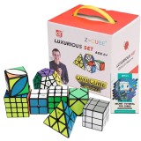 Cumpara ieftin Cub tip Rubik QY Toys Luxurious Set, 8 produse, jucarie educativa