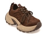 Pantofi sport GRYXX maro, 2290, din piele intoarsa