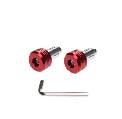 Set 2 capeti ghidon motociclete, culoare rosu, diametru guma 17.7mm Cod Produs: MX_NEW AW56917BR foto