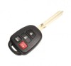 Carcasa cheie Topautochei&reg; pentru Toyota Camry Corolla Reiz RAV4, 4 butoane, Oem
