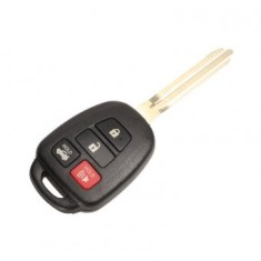 Carcasa cheie Topautochei&reg; pentru Toyota Camry Corolla Reiz RAV4, 4 butoane