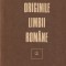 ION COTEANU - ORIGINILE LIMBII ROMANE