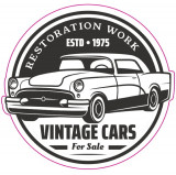 Abtibild Tag Retro Vintage Cars 017 281022-13, General