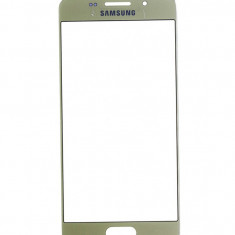 Geam Sticla Galaxy A3 (Versiunea 2016) SM A310F Gold