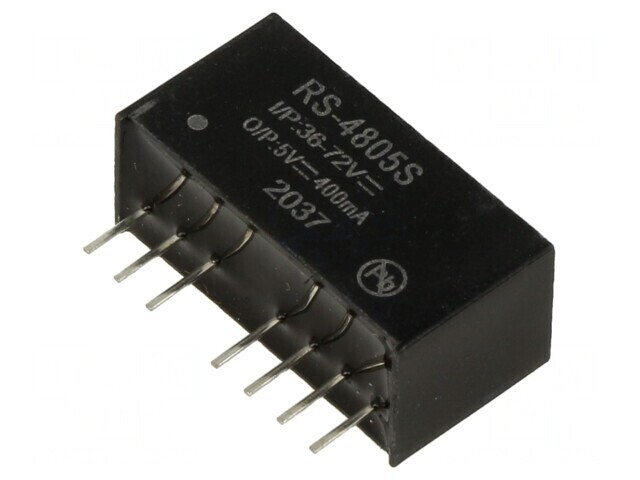 Convertor DC/DC 2W 36-72V la 5V 400mA SIP8