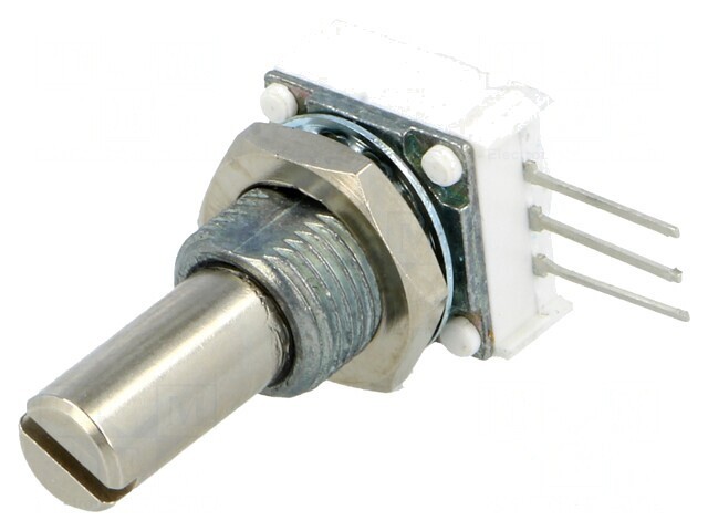 Potentiometru axial 5k&Omega; 1W 6,35mm THT