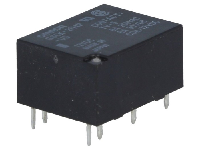 Releu electromagnetic bistabil 12V DC