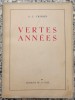 Les vertes Annees - A.-J. Cronin// 1945
