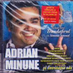 CD Manele: Adrian Minune si invitatii sai ( SIGILAT; enhanced = contine 4 video)