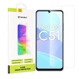 Folie pentru Realme C51 / Note 50 - Techsuit Clear Vision Glass - Transparent