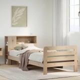 VidaXL Cadru de pat fără saltea, 75x190 cm, lemn masiv de pin 3309908