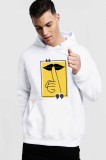 Hanorac Barbati Alb - Don`t Speak - 2XL, THEICONIC