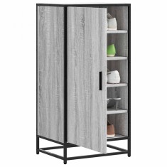 vidaXL Pantofar, gri sonoma, 48x38x97,5 cm, lemn prelucrat