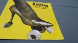 DISC VINIL RATTLES -HOT WHEELS STARE EXCELENT
