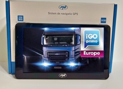 GPS Navigatii Harti Gps TIR Camion/Autoturism/Autobuz, AUTOCAR IGO PRIMO FULL EU+RO Aparate GPS 7&amp;quot;HD NOI foto