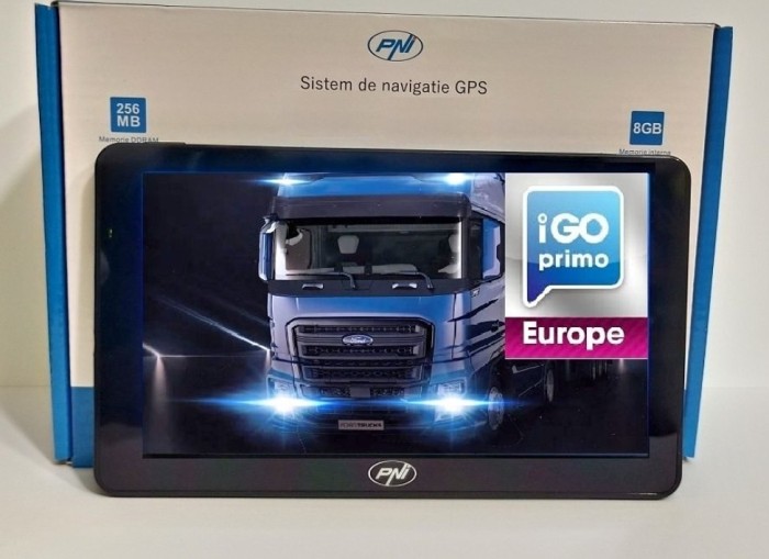 GPS Navigatii Harti Gps TIR Camion/Autoturism/Autobuz, AUTOCAR IGO PRIMO FULL EU+RO Aparate GPS 7&quot;HD NOI