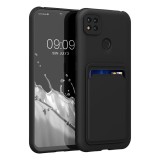Husa pentru Xiaomi Redmi 9C, Silicon, Negru, 56949.47, kwmobile, Carcasa