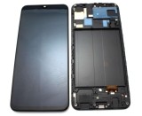 Display Samsung Galaxy A30 A305 Oled cu Rama Black Negru