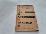 EXERCITII DE GRAMATICA ENGLEZA de CONSTANTIN SANDULESCU 1964