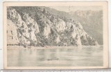Bnk cp Dunarea la Cazane - Vedere - circulata 1961 - marci fixe, Printata, Mehedinti