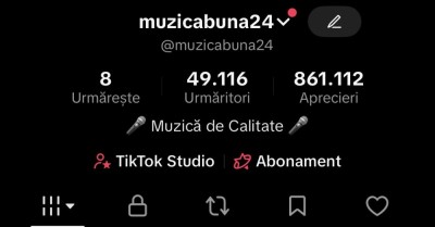 Cont de tik tok foto