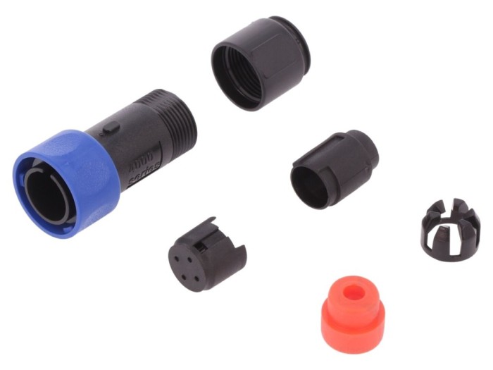 Conector circular 4 pini IP68 IP69K