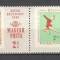 Ungaria.1965 Ziua marcii postale-streif XU.100