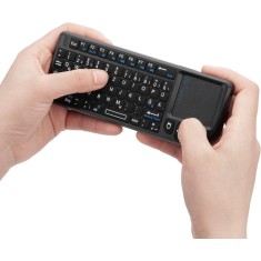 Mini tastatură fără fir cu touchpad, elecomandă Smart TV/PC/Pad/Xbox