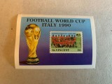 ST. VINCENT -1989 - SPORT , FOTBAL , C.M. FOTBAL 1990 2 COLITE+SERIE NESTAMPLITE