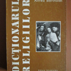 Alfred Bertholet - Dictionarul religiilor