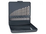 Set burghie metal oțel cobalt HSS-E 19 buc.