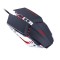 Mouse pentru jocuri din metal cu iluminare LED, 7 butoane, DPI reglabil, design ergonomic, negru