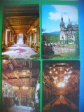 HOPCT LOT 3171 - 4 CARTI POSTALE-CASTELUL PELES -JUD PRAHOV-CIRCULATE, Circulata, Printata, Prahova