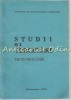 Studii si Cercetari Meteorologie 1986, Institutul Meteorologie si Hidrologie, Bucuresti, 233 pagini, Geografie, Romana